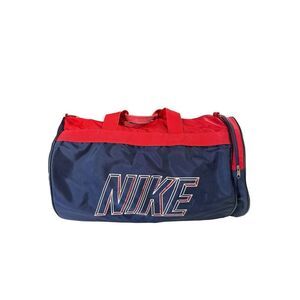 VTG 80s 90s Nike Large Red Blue Workout Gym Bag